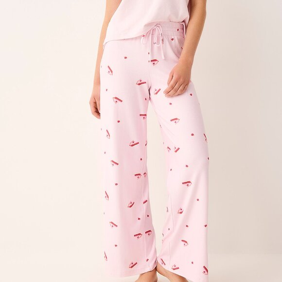 NWT Miiyu Pink Cutie Pie Lounge Pants - Picture 1 of 3